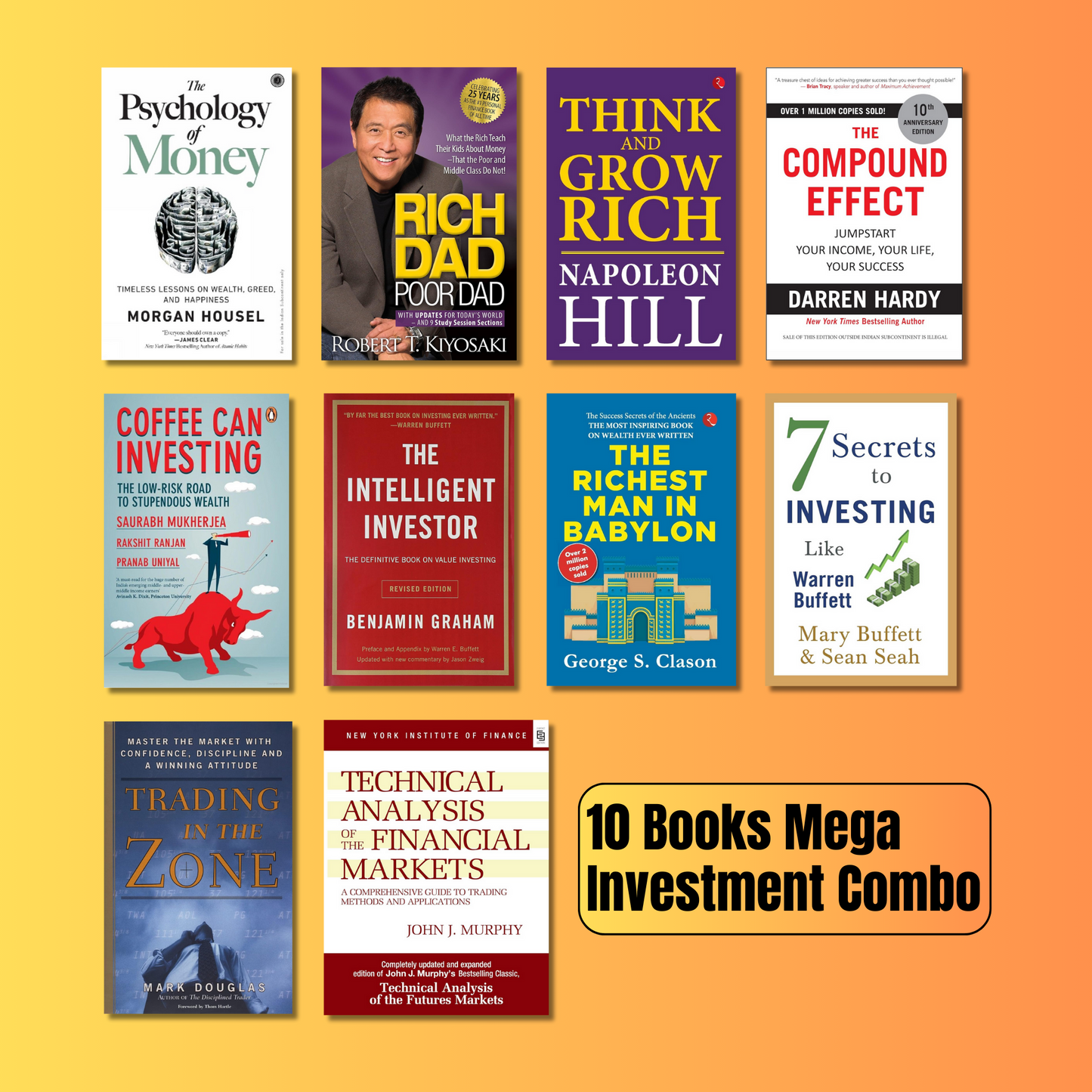 [Combo] Mega Investment Set of 10 Books (Paperback)