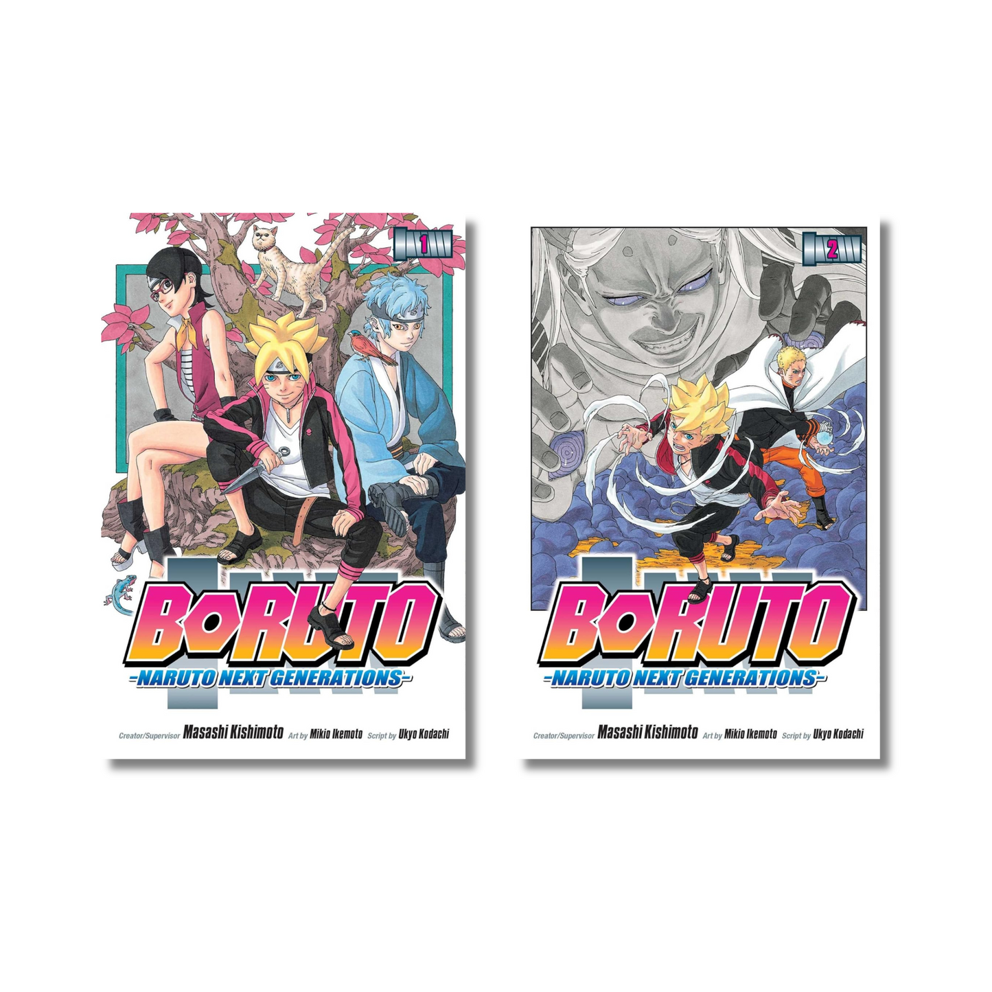 [Combo] Boruto Vol (1 & 2) By Masashi Kishimoto (Paperback)