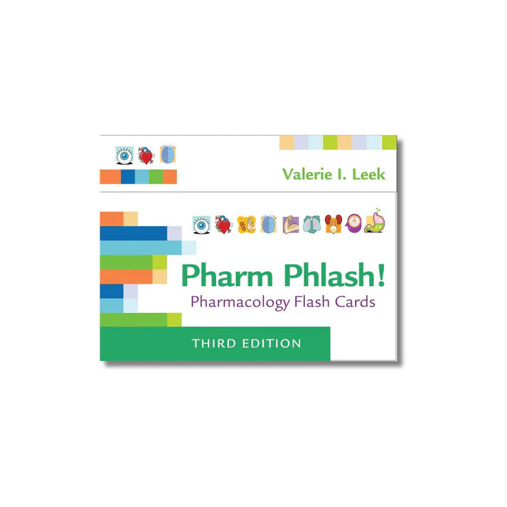 Pharm Phlash: Pharmacology Flash Cards 3e By Leek