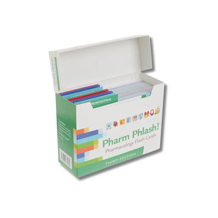 Pharm Phlash: Pharmacology Flash Cards 3e By Leek