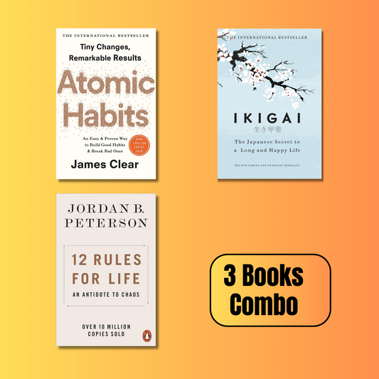 [Combo] Atomic Habit-Ikigai-12 Rules for Life (Paperback)