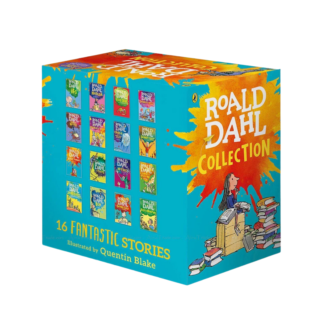 (16 Copy) Roald Dahl Complete Collection By Roald Dahl (Paperback)