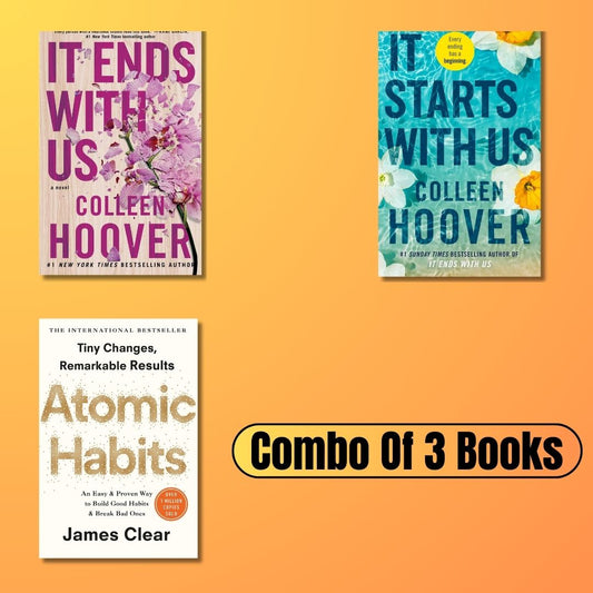 (Combo) It Ends With Us—It Starts With Us—Atomic Habits (Paperback)