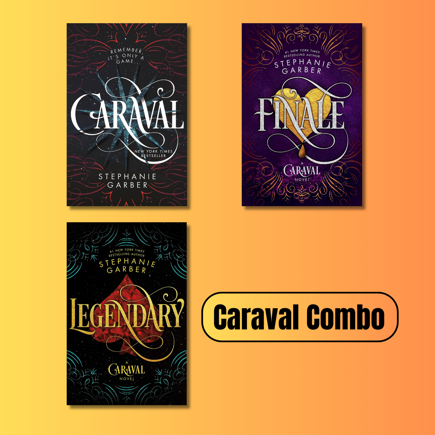 Caraval Combo By Stephanie Garber (Paperback)