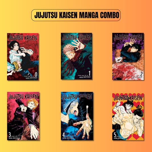 (Combo) Jujutsu Kaisen Manga : Vol 0-5 (Paperback)