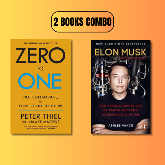 (Combo) Zero To One—Elon Musk by Ashlee Vance (Paperback)