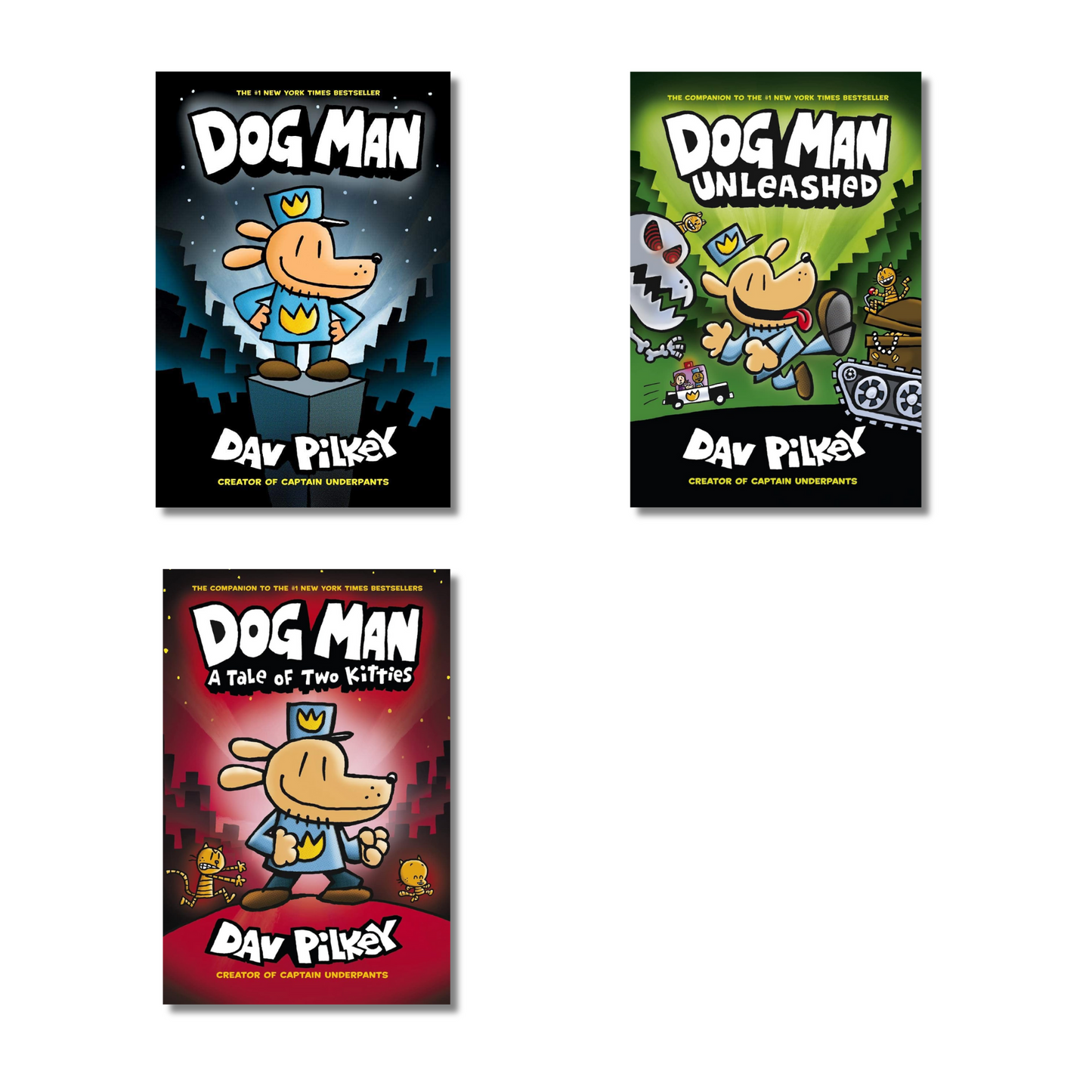 Dog Man Boxed Set (3 Books) (Paperback)