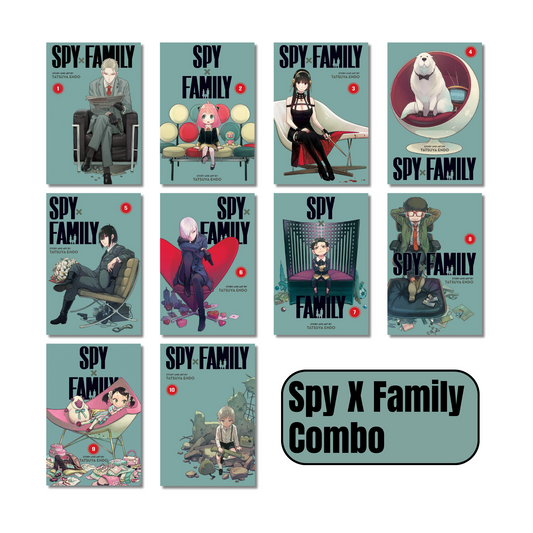 Spy x Family, Vol. (1-10) Box Set By Tatsuya Endo (Paperback)