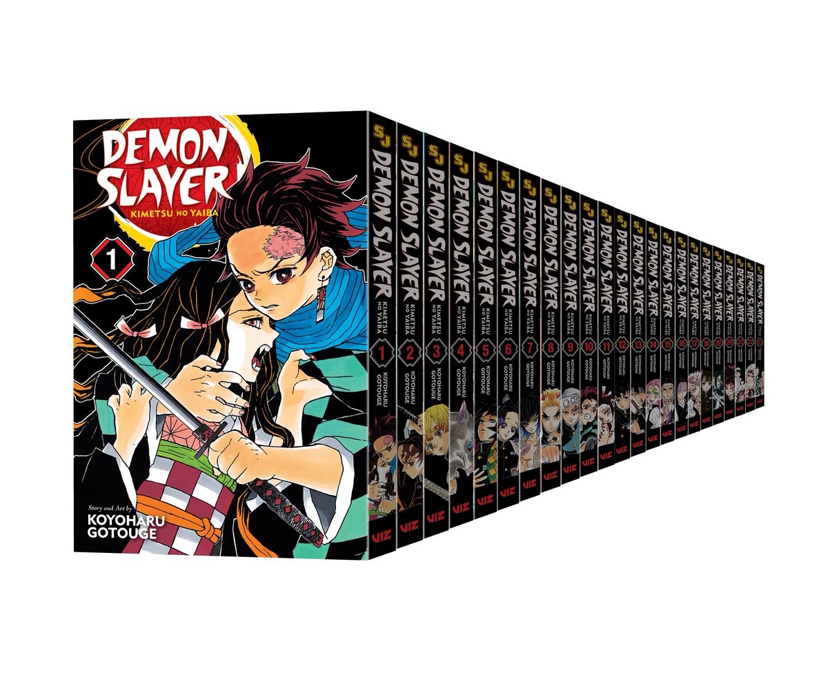 DEMONSLAYER COMPLETE BOX SET: (volumes 1-23) with premium (Demon Slayer: Kimetsu no Yaiba) (Paperback)