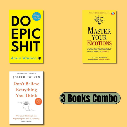 (Combo)Do Epic Shit- Dont Believe Everything You Think- Master Your Emotions (Paperback)